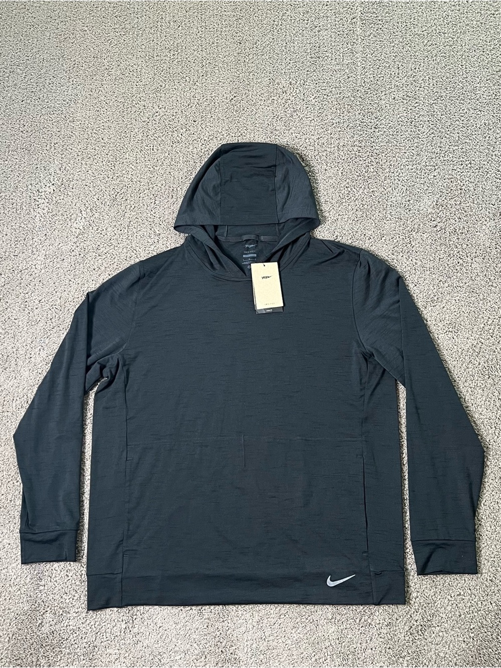 Nike Yoga Dri-FIT Lightweight Hoodie Men’s Size Large